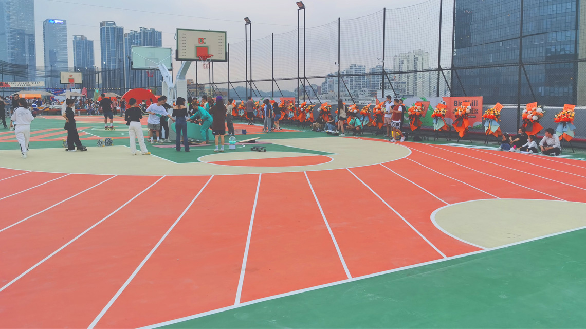 ​专长铸就档次：塑胶篮球场施工全流程解析与规范指南